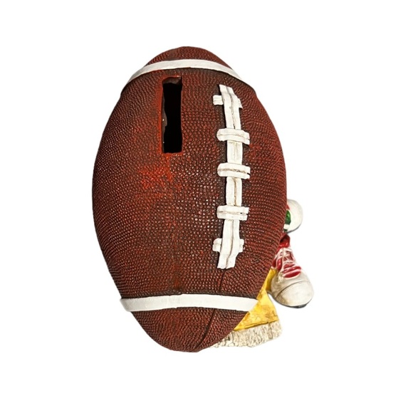 Ceramic Football Coin Bank - Picture 8 of 9